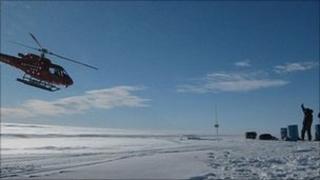 The Greenland ice sheet
