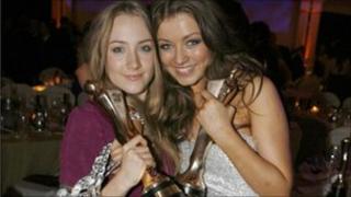 Saoirse Ronan and Sarah Bolger