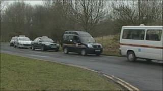 Taxi protest in Durham