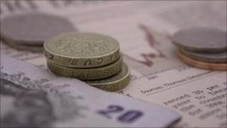 Notes and coins