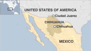 Map of Mexico