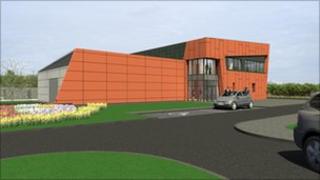 artist impression of new centre