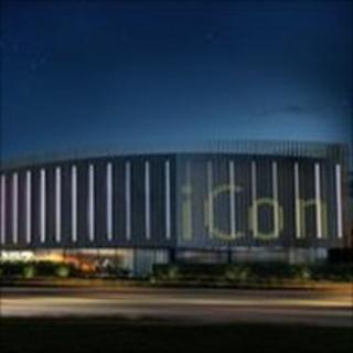 Artist's impression of planned iCon building