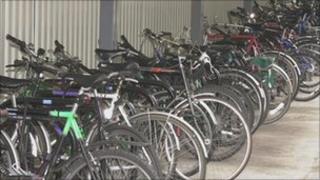 Bicycle rack