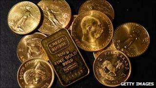 gold coins