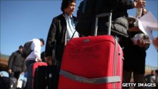 Migrant workers heading to Tunisia from Libya