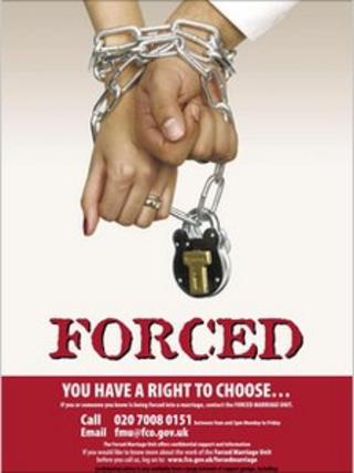 Forced Marriage Unit poster
