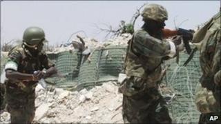 AU troops in Somalia