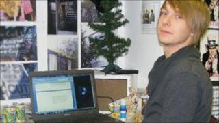 Paul Stewart, founder of the Alternative Art College in Lincoln