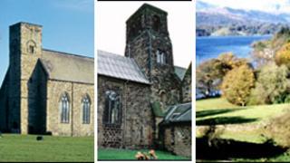 St Peter's Church, Wearmouth; St Paul's Church, Jarrow; Lake District