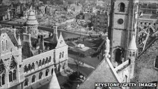 Plymouth after the Blitz
