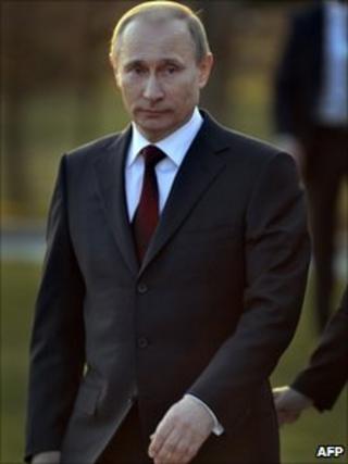 Russian PM Vladimir Putin in Slovenia (22 March 2011)