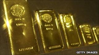 Gold bullion