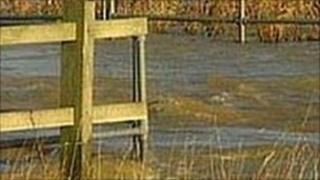 Flood water