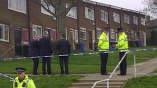 The crime scene