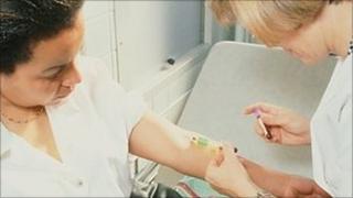 Blood test