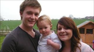 Ben, April and daughter Darcie