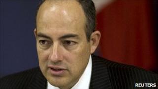 Mexican attorney general Arturo Chavez, 25 September 2009