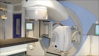 The £4m Linac radiotherapy machine