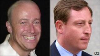 Ian Edmondson (l) and Neville Thurlbeck