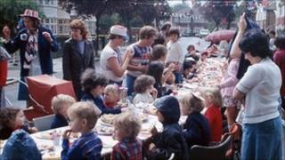 Silver Jubilee street party
