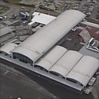 New terminal building