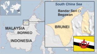 Карта Брунея