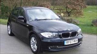 The stolen BMW