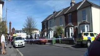 Police in Villiers Road
