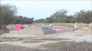 Graveyard in Darya Khan