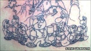 Tetley Tea Folk tattoo