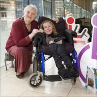 Eileen McCallum and campaigner