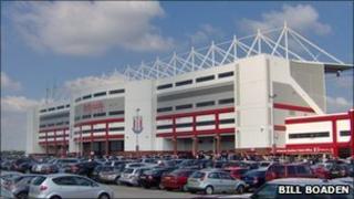 Britannia stadium (pic courtesy of Bill Boaden)
