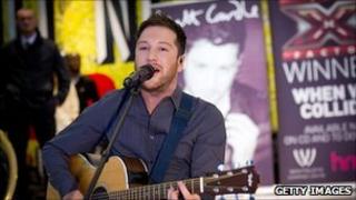 X Factor winner Matt Cardle
