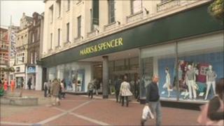 Marks & Spencer in Broad Street, Reading