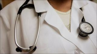 Doctor with stethoscope