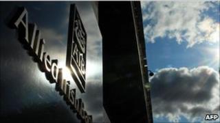 Allied Irish bank sign