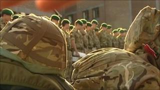 Royal Marines leaving 42 Commando for Afghanistan deployment