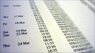 Mobile phone bill