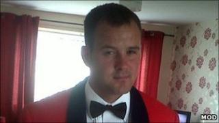 Lance Sergeant Mark Burgan