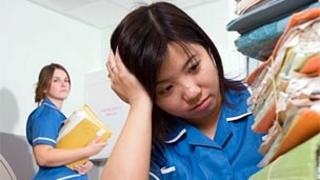 tired nurse
