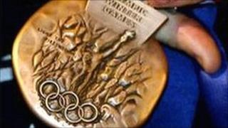 Briton Alex Coomber's bronze medal from the 2002 Winter Olympics in Salt Lake City