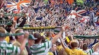 Celtic and Rangers fans