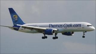 A Thomas Cook Boeing 757-200