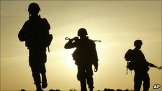 Sri Lankan soldiers