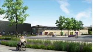 Artist's impression of the new centre