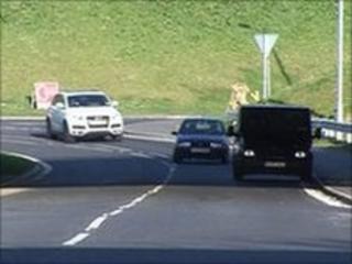 Newry van bomb under the bypass