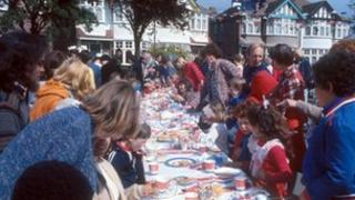 Silver Jubilee street party