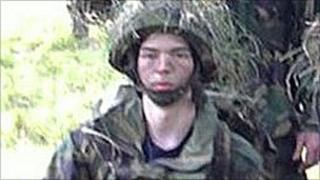 Jonathan Kirby in army uniform