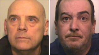Eric Mayes (left) and Mark Heaton
